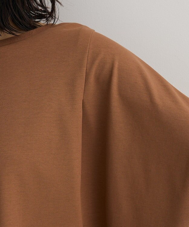 Green Parks 超冷感タック入りオーバーサイズプルオーバー Camel