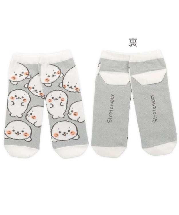 Mother garden しろたん スニーカー丈ソックス　3足セット 《顔ぼん/いっぱいいるよ/まかせておねがい》 21～24cm 顔ぼん/いっぱいいるよ/まかせておねがい