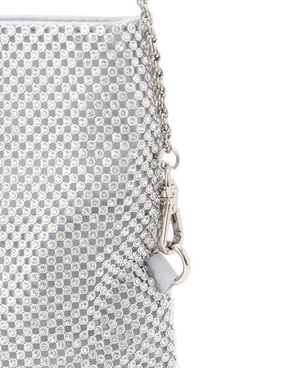 23区 【新色追加/APPLAUDIR】チェーンパーティーバッグ シルバー系