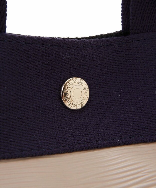 TOPKAPI 【Breath TOPKAPI】リプルネオレザー ミニトートバッグ グレージュ