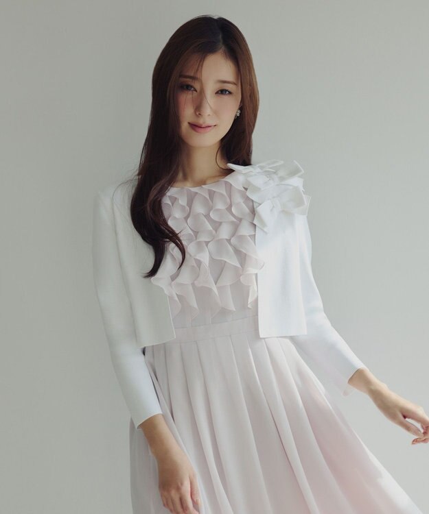 TOCCA ETERNAL RIBBON BOLERO ボレロ アイボリー系