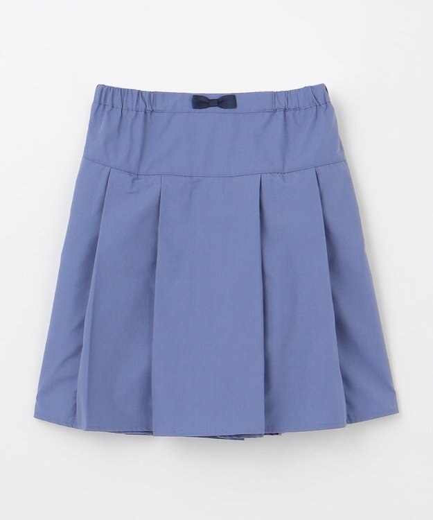 組曲 KIDS 【150-160㎝】ボックスタック キュロット ダスティブルー系