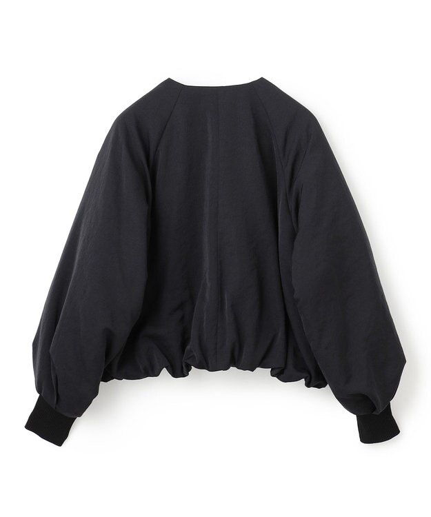 BEIGE， NIQUET / ノーカラーブルゾン Black