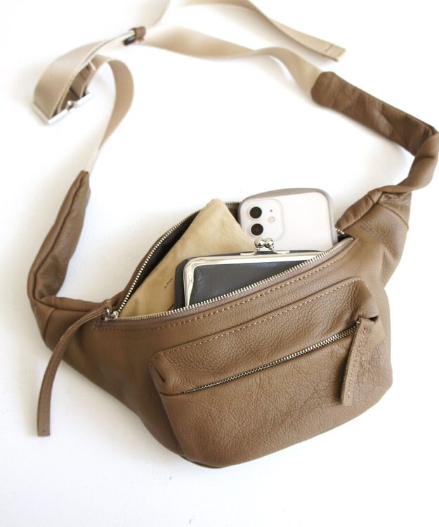 TIDEWAY PUF ウエスト ショルダー モカ