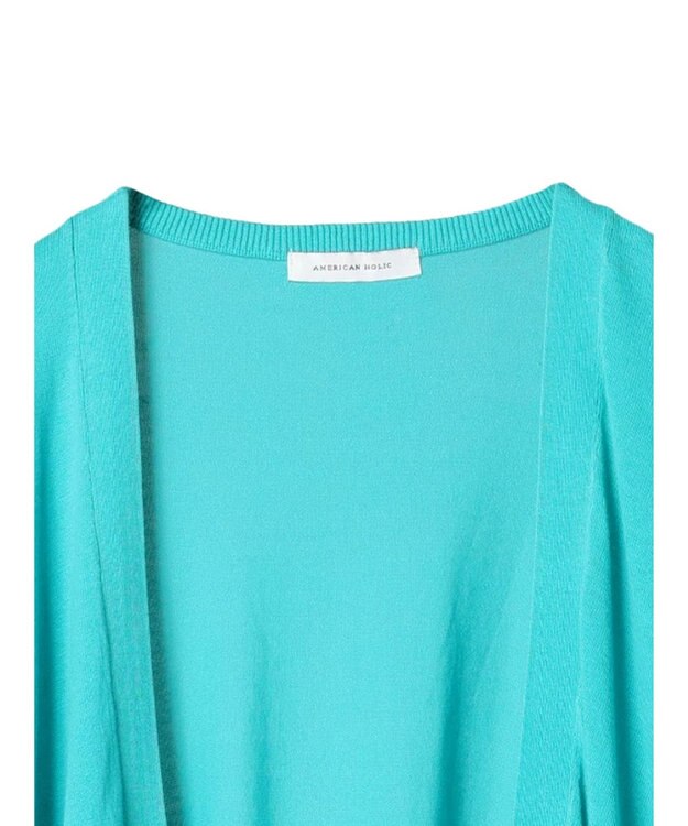 AMERICAN HOLIC ＵＶカットニュアンスニットカーディガン Sax