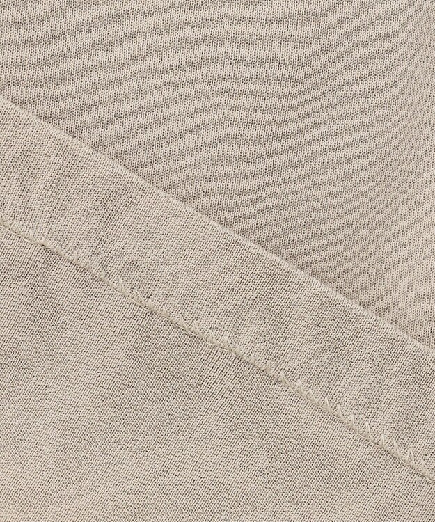 ICB 【洗える】 ドライコットンアセテート ニットジャケット ライトオリーブ系