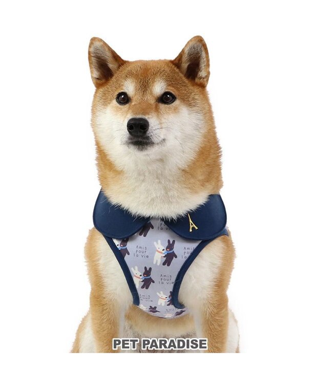 PET PARADISE リサとガスパール ベストハーネス  であい柄 ＳＭ 中型犬 -