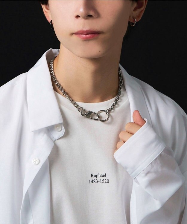 WEGO Mカラビナネックレス 柄1