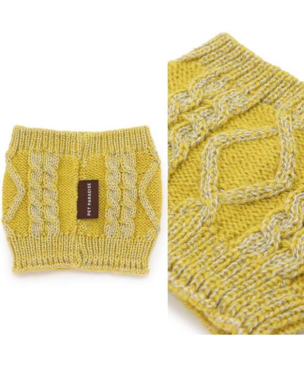 PET PARADISE ペットパラダイス 反射スヌード 《イエロー》 中型犬 大型犬 イエロー