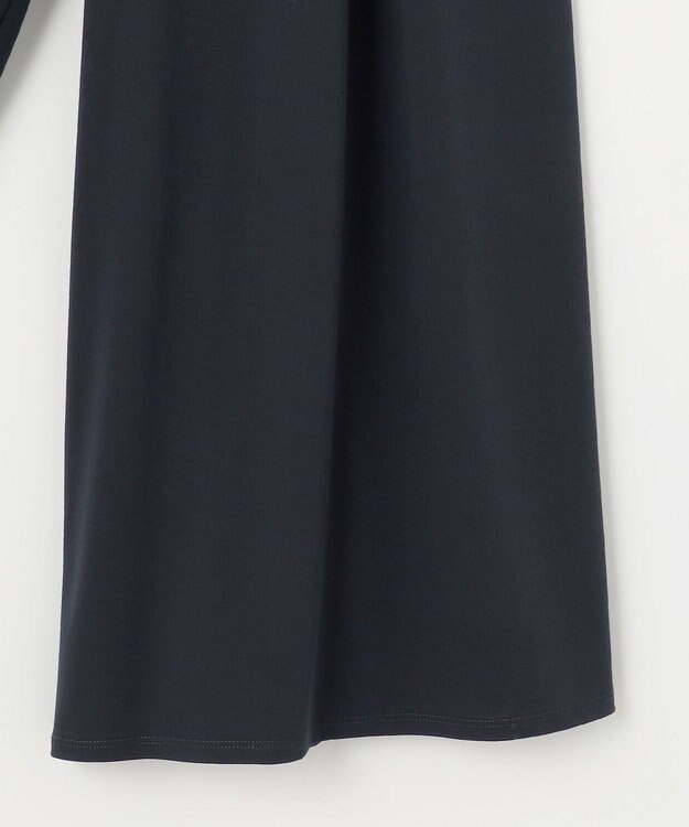 23区 【Indian Factory】ツイストスムースジャージー ワイドパンツ ネイビー系