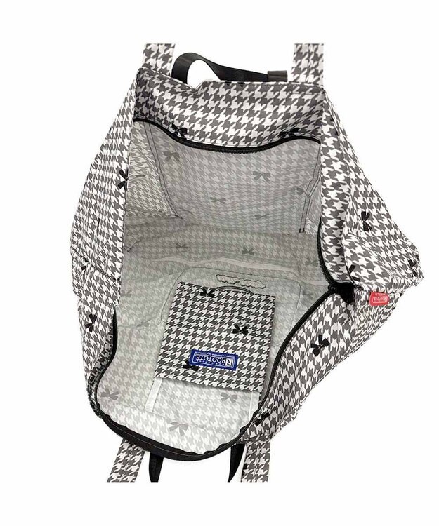 ROOTOTE 8396【サンリオ】 IP.マキシ.パッカブル..ハローキティ-A 01：ハウンドトゥース