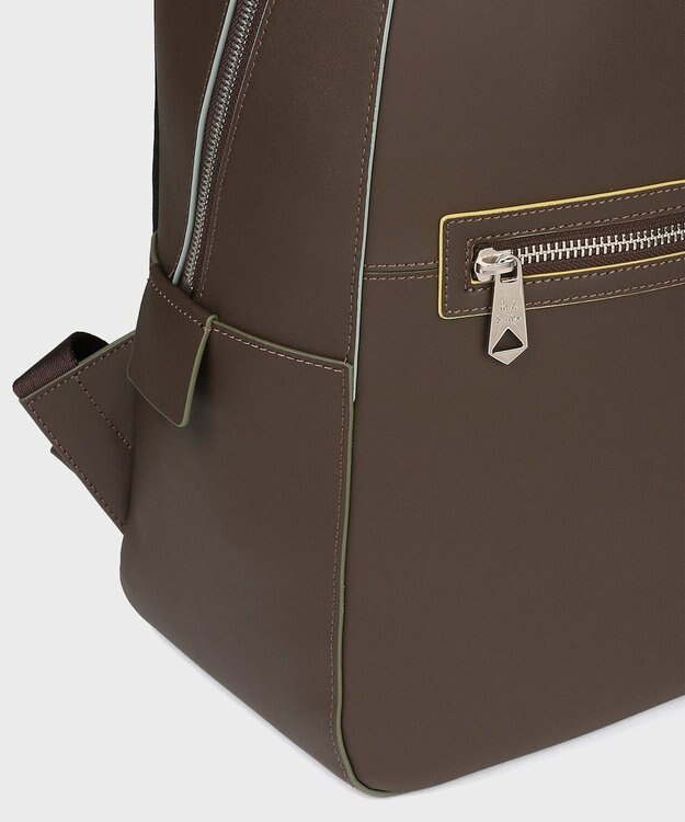 Paul Smith ロゴエンボス リュック ダークブラウン