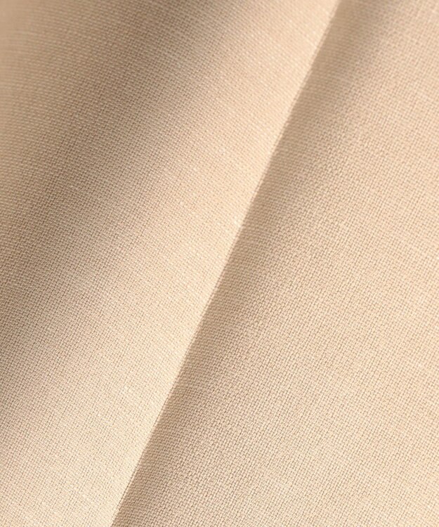 自由区 L 【接触冷感・UVカット・吸水速乾・洗える】シェルタリングドライオックスワイド パンツ ベージュ系