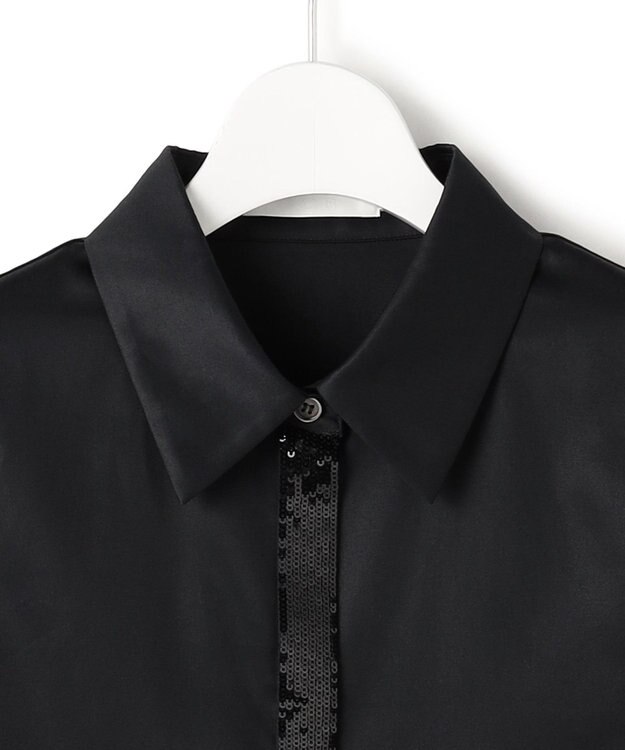 ICB L 【30th ANNIVERSARY】TOKYOスパンコールシャツ ブラック系