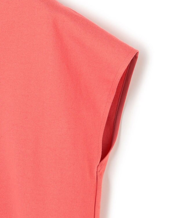 23区 S 【先行予約/WEB&一部店舗限定カラーあり】スビンハイツイスト フレンチスリーブ Tシャツ [WEB&一部店舗限定]ライトオレンジ系