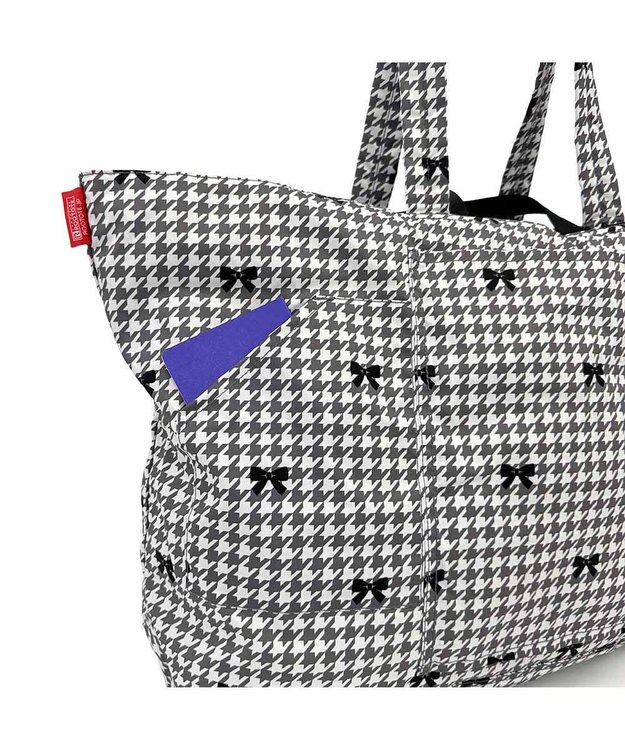 ROOTOTE 8396【サンリオ】 IP.マキシ.パッカブル..ハローキティ-A 01：ハウンドトゥース