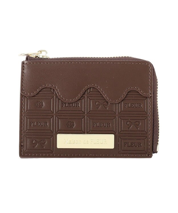 Maison de FLEUR FLEURチョコレートフラグメントケース Brown