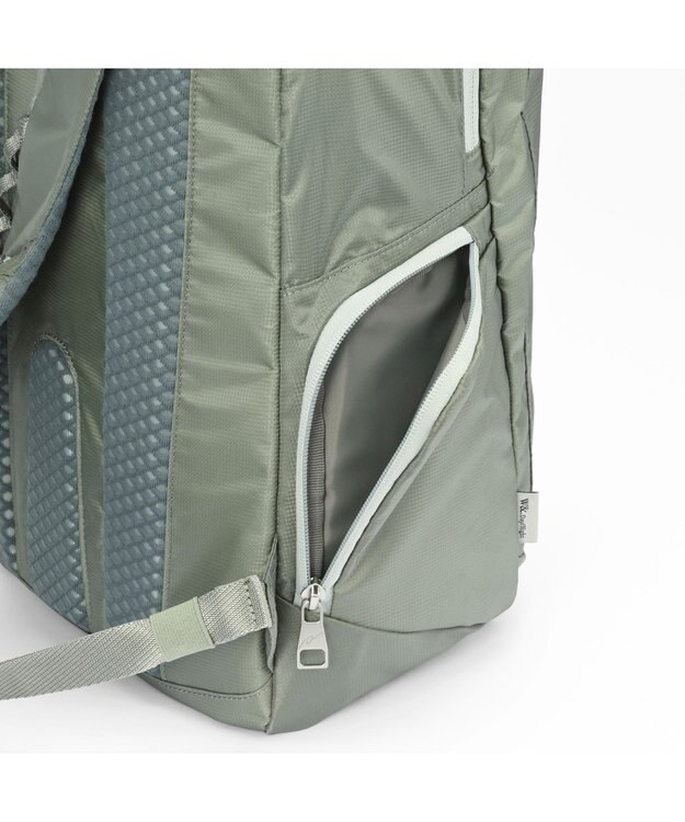 ACE BAGS & LUGGAGE W&.Day/Night モルテルン ラウンドリュック A4サイズ 14.0インチPC収納 20492 ダブルアンド セージグレー