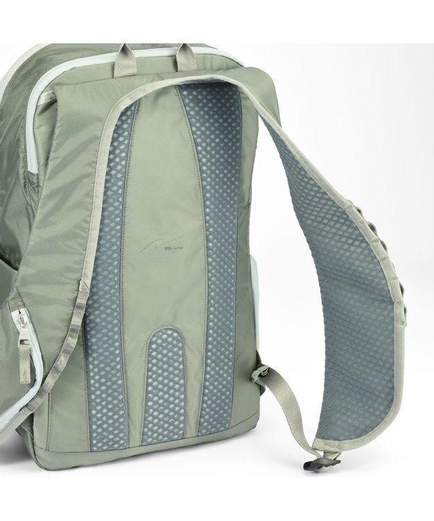 ACE BAGS & LUGGAGE W&.Day/Night モルテルン ラウンドリュック A4サイズ 14.0インチPC収納 20492 ダブルアンド セージグレー