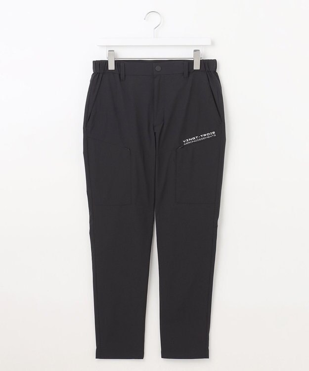 23区GOLF 【MEN】【撥水/ストレッチ】２ＷＡＹストレッチ カーゴパンツ ブラック系