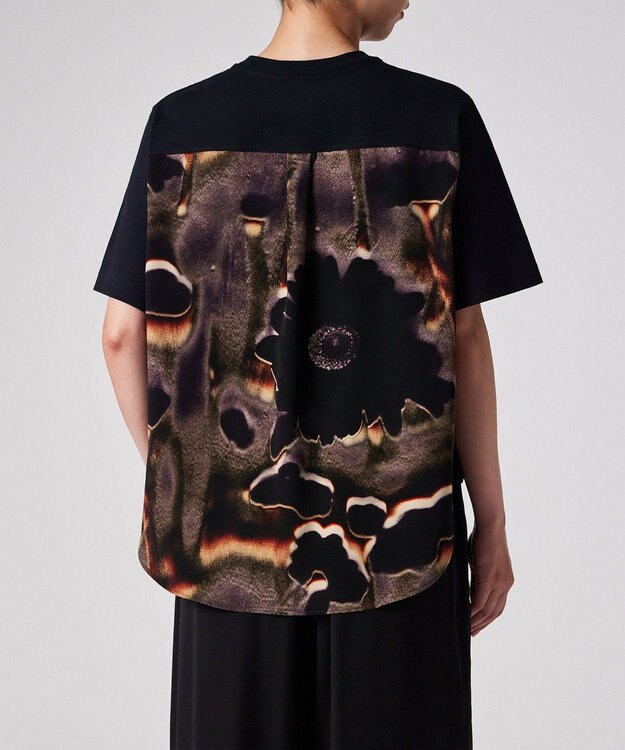 Paul Smith Field Flowers コンビTシャツ ブラック