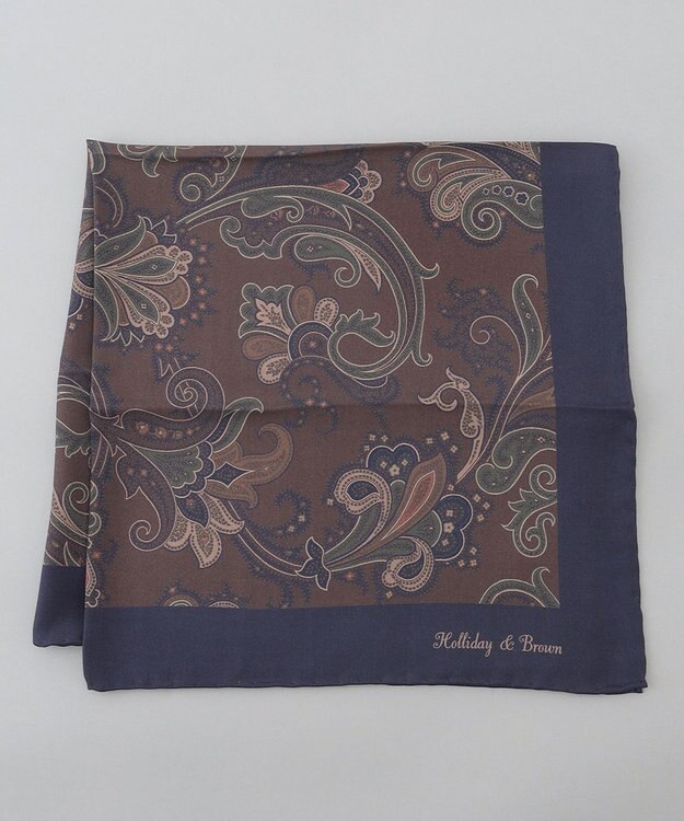 GOTAIRIKU 【Holliday & Brown】スカーフ ネイビー系8