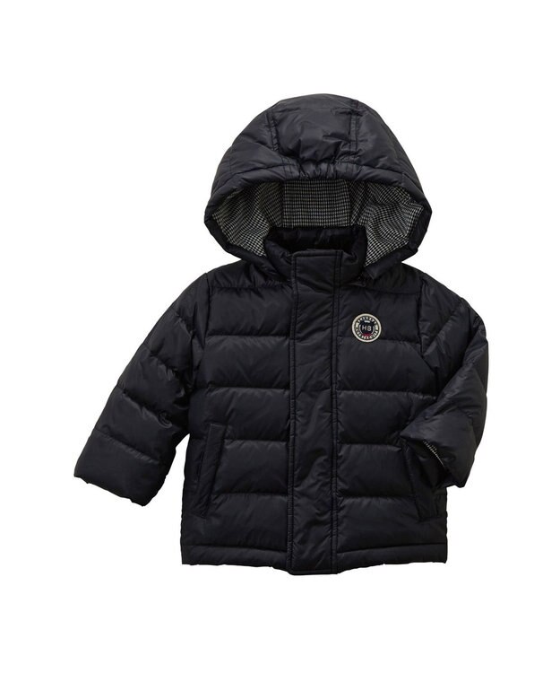 MIKI HOUSE HOT BISCUITS 【80-130cm】 ダウンジャケット 黒