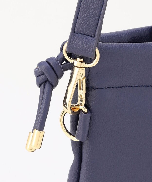 ANY 巾着バッグ ネイビー