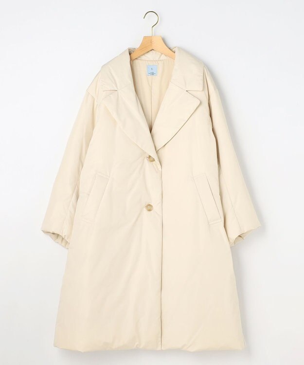 組曲 S ステッチレスライト ダウン ベージュ系