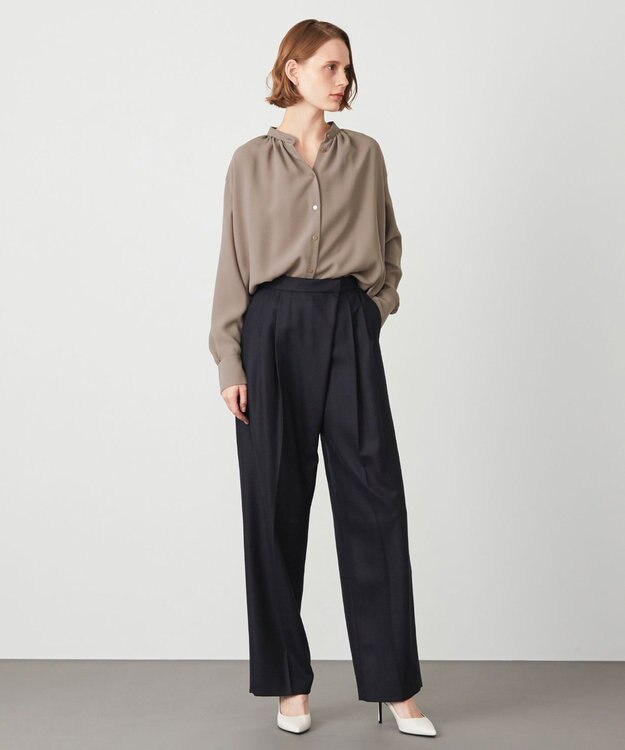 BEIGE， GIEN / ワイドパンツ Navy