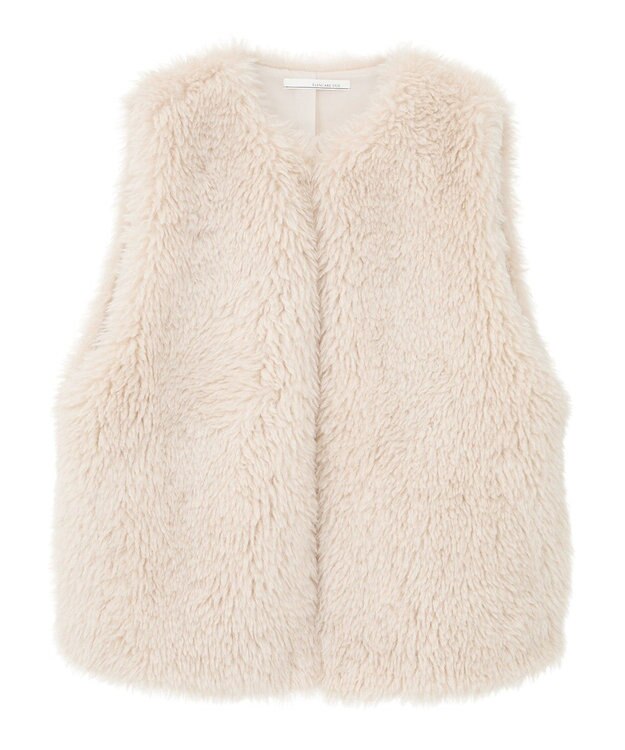 Green Parks ・ＥＬＥＮＣＡＲＥ　ＤＵＥ　シープファーロングベスト Light Beige