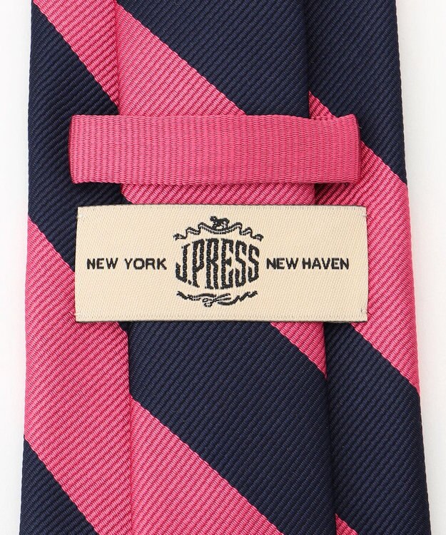 J.PRESS MEN 【定番】オーセンティック レジメンタル ネクタイ ピンク系2