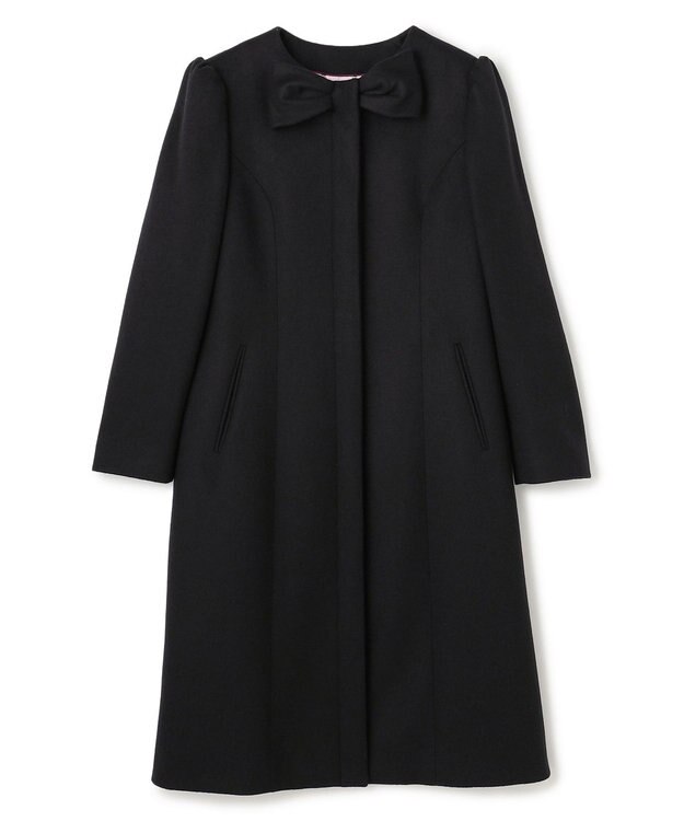 TOCCA 【消臭】IN ROMANCE ロングコート ブラック系