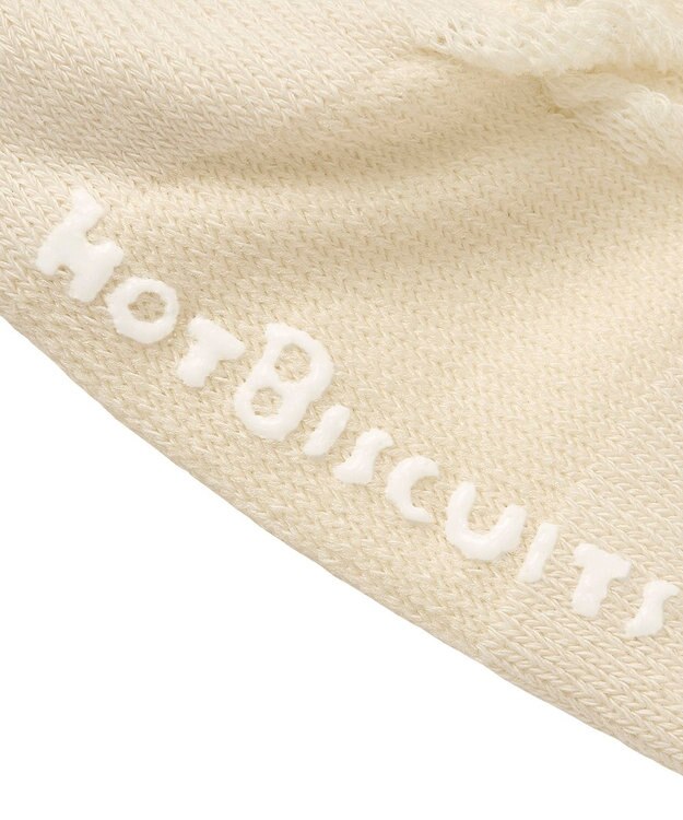 MIKI HOUSE HOT BISCUITS 【70-120cm】 ケーブル柄タイツ アイボリー