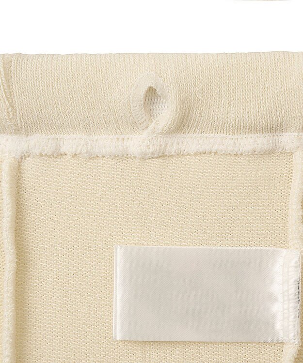 MIKI HOUSE HOT BISCUITS 【70-120cm】 ケーブル柄タイツ アイボリー