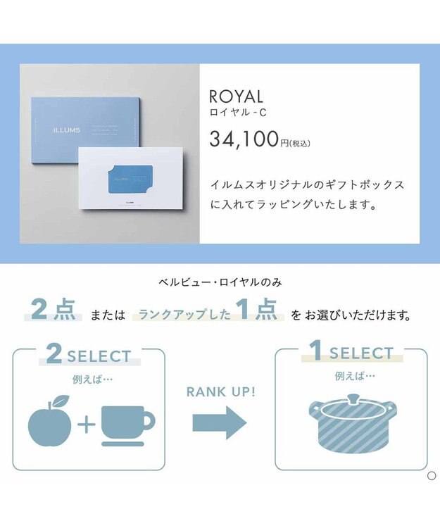 PRESENTERS ROOM ILLUMS(イルムス) e-order choice ＜ロイヤル-C＞ -