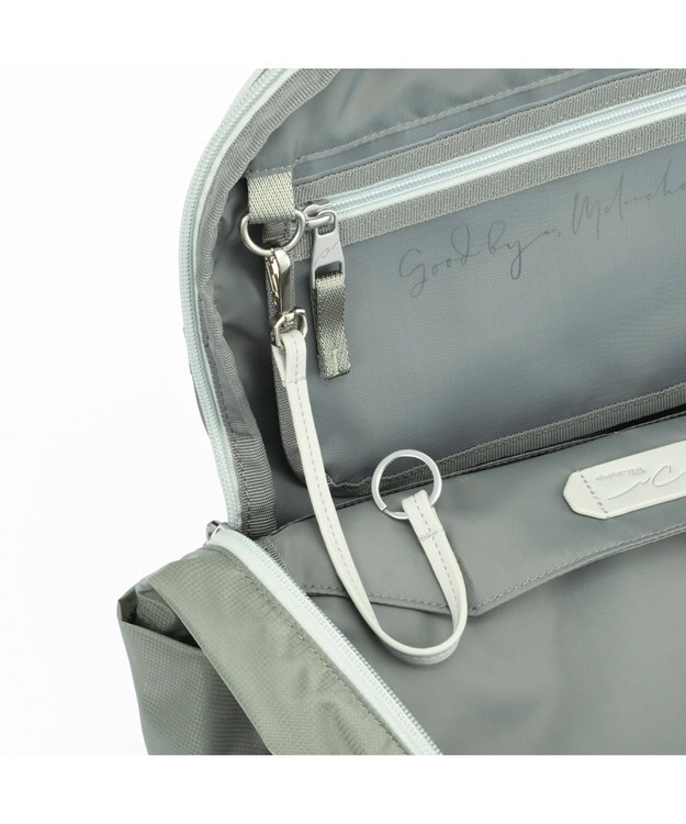 ACE BAGS & LUGGAGE W&.Day/Night モルテルン ラウンドリュック A4サイズ 14.0インチPC収納 20492 ダブルアンド セージグレー