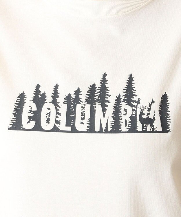 Columbia Columbia/ ウィメンズヤハラフォレストショートスリーブTシャツ /コロンビア Sea Salt Logo