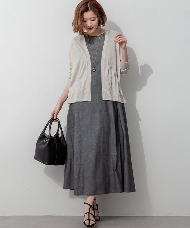 23区 【先行予約】マルチ機能 カーディガン ベージュ系