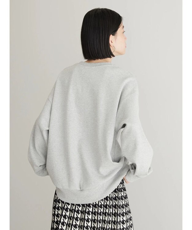 AMERICAN HOLIC 発泡ロゴポンチプルオーバー Light Gray Mixture