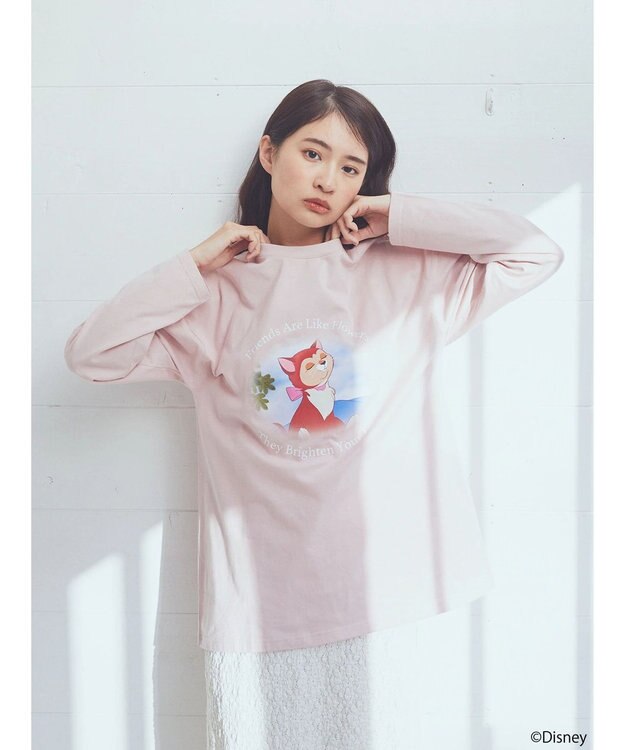 earth music&ecology Ｄｉｓｎｅｙ／フロントダイナロンＴ Pink