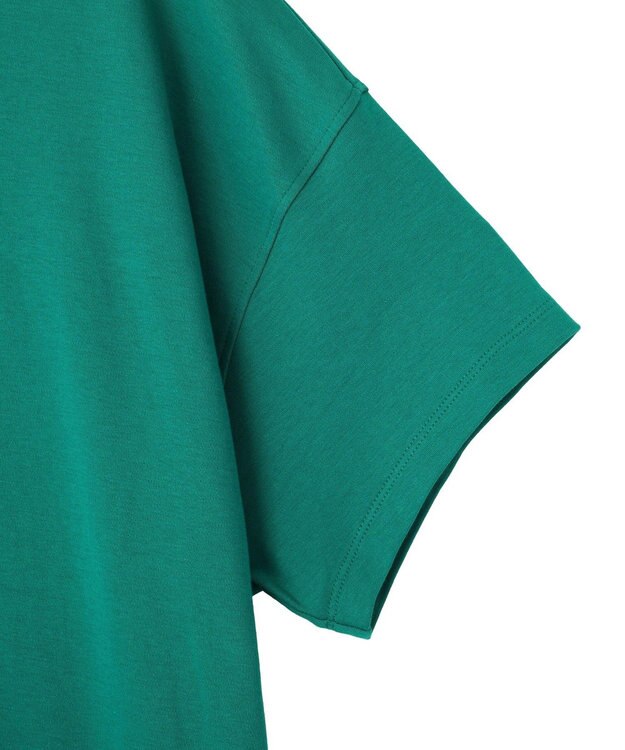 AMERICAN HOLIC 【接触冷感+UVカット】半袖コクーンカットプルオーバー Blue Green