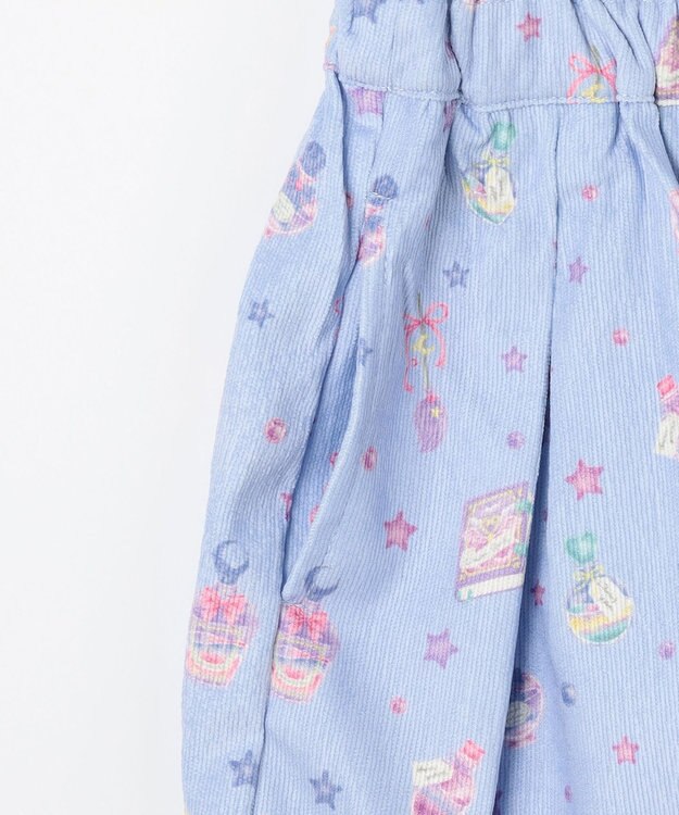 ANY KIDS マジカルキャットフレアスカート サックスブルー