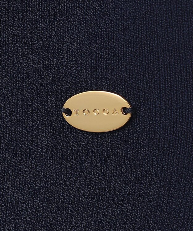 TOCCA 【洗える！】RIPPLE プルオーバー ネイビー系