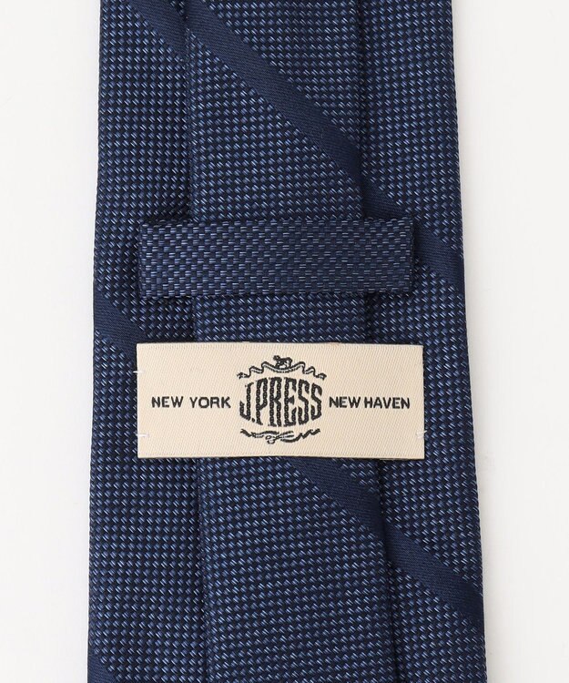 J.PRESS MEN 【GEOMETRIC JACQUARD COLLECTION】ジオメトリックジャガード ネクタイ ダルブルー系1