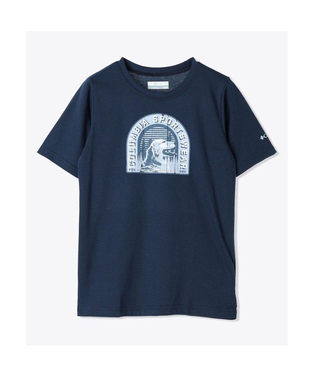 Columbia Columbia/ 【KIDS】ラプードルパスショートスリーブTシャツ /コロンビア Collegiate Navy、 Furry Friend
