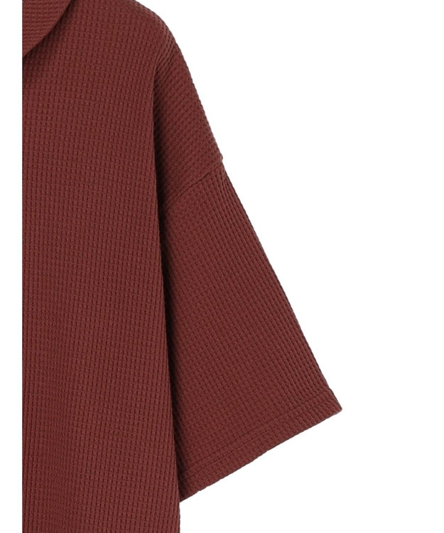 CRAFT STANDARD BOUTIQUE ワッフルワンピース Brick Red