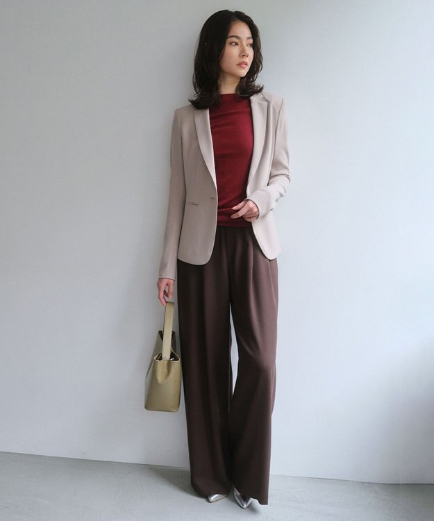 BEIGE， 【セットアップ対応】CINDY / テーラードジャケット Taupe