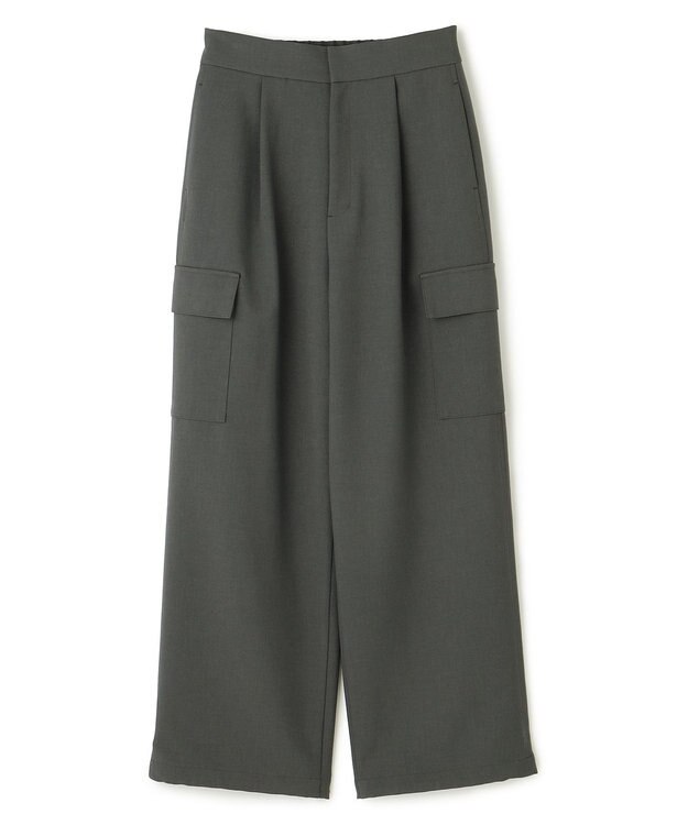 uncrave 【防シワ・洗濯機洗い可】ドライタッチツイル カーゴ パンツ（uncrave STANDARD） スレート