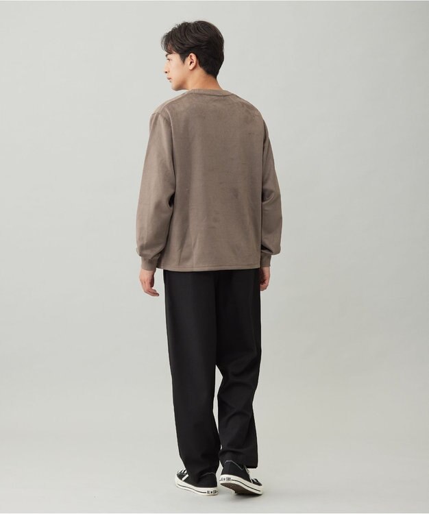 UNFILO MENS 【男女兼用】クリーンスエード クルー モカ